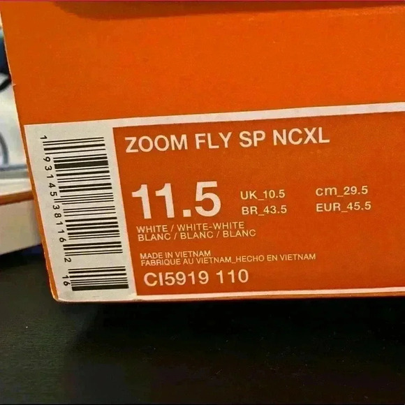 Nike Zoom Fly SP NCXL Sz. 11.5 main image 4